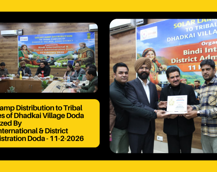 First-Time-Solar-Light-lamps-in-Silent-Village-Dhadkai